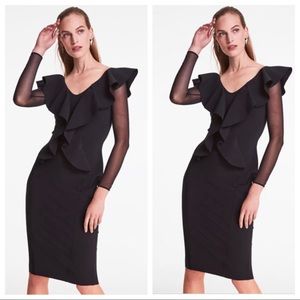 La Petite Robe Di Chiara Boni Ruffle Front Dress